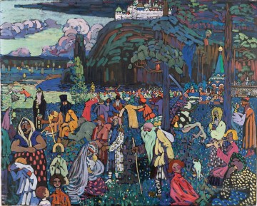 Wassily Kandinsky œuvres - Une vie de Motley Das Bunte Leben Wassily Kandinsky